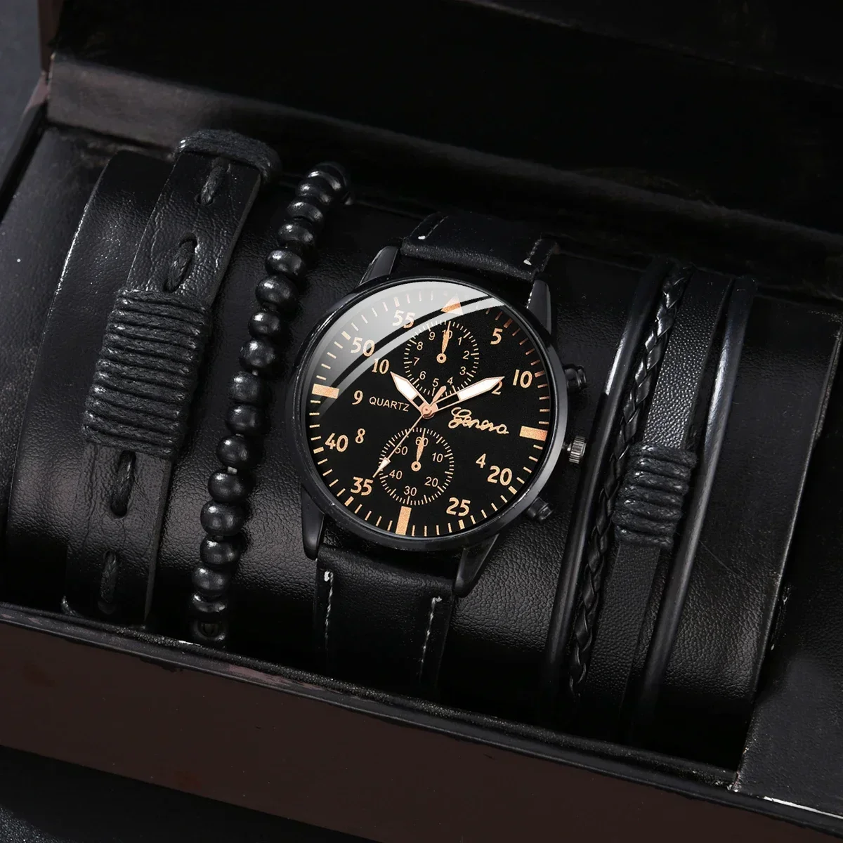 4/2/1pcs Men Sports Watches Se – Luxury Watch Organizer For Men recenzja i cena