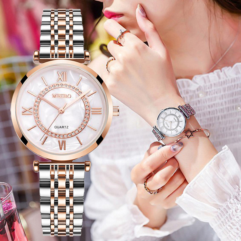 Luxury Crystal Women Bracelet  – Luxury Watch Green recenzja i cena