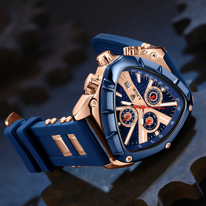 LIGE Watch Men Luxury Brand Bu – Watch Triangle Luxury recenzja i cena