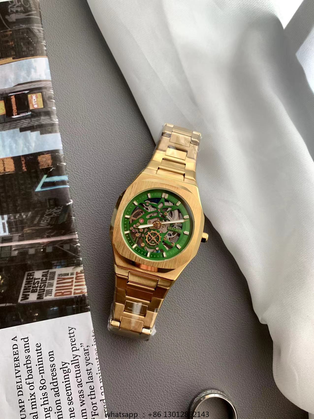 Steel strip waterproof persona – Luxury Watch Green recenzja i cena