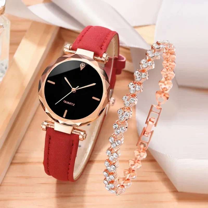 2PCS Set Luxury Watch Women Br – Ladies Luxury Watch recenzja i cena