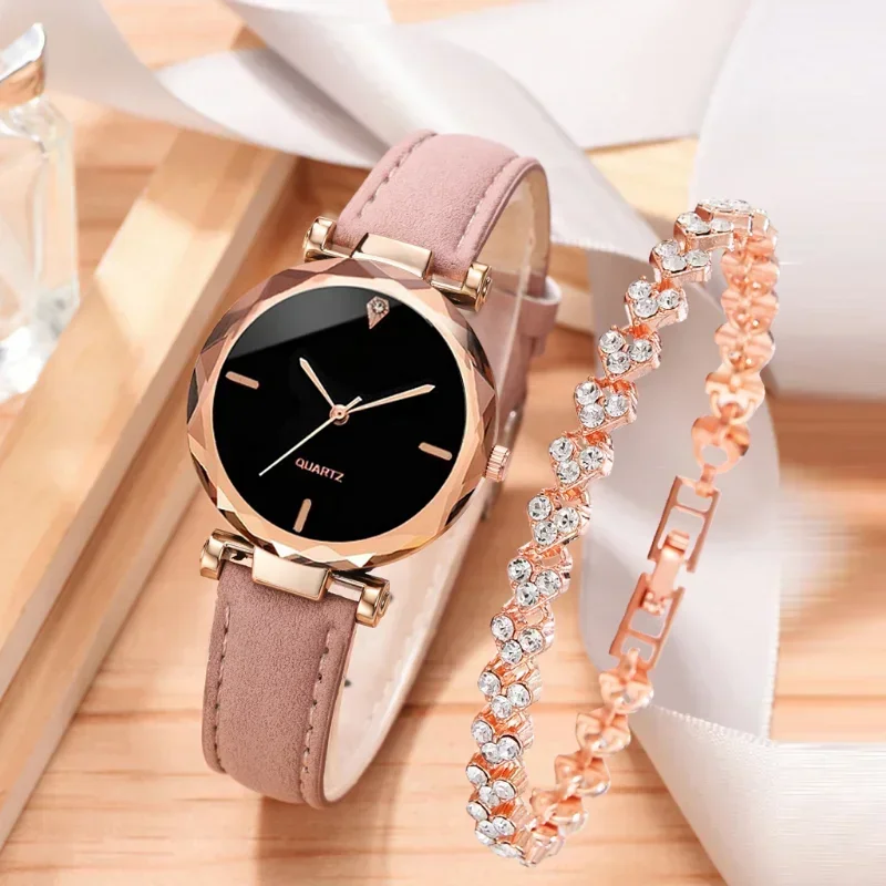 2PCS Set Luxury Watch Women Br – Ladies Luxury Watch recenzja i cena