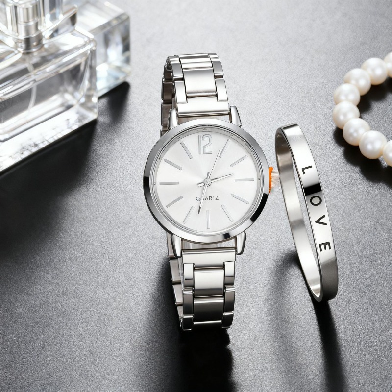 2pcs Set Watch Luxury Women Si – Ladies Luxury Watch recenzja i cena