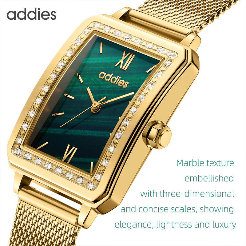 ADDIES Women Watches Ladies Lu – Luxury Watch Green recenzja i cena