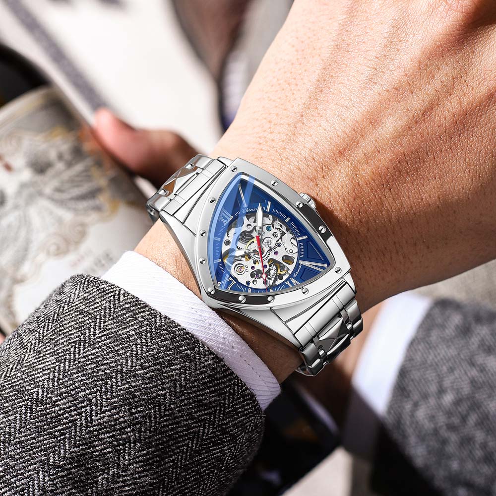 CHENXI Fashion Men's Watch Aut – Watch Triangle Luxury recenzja i cena