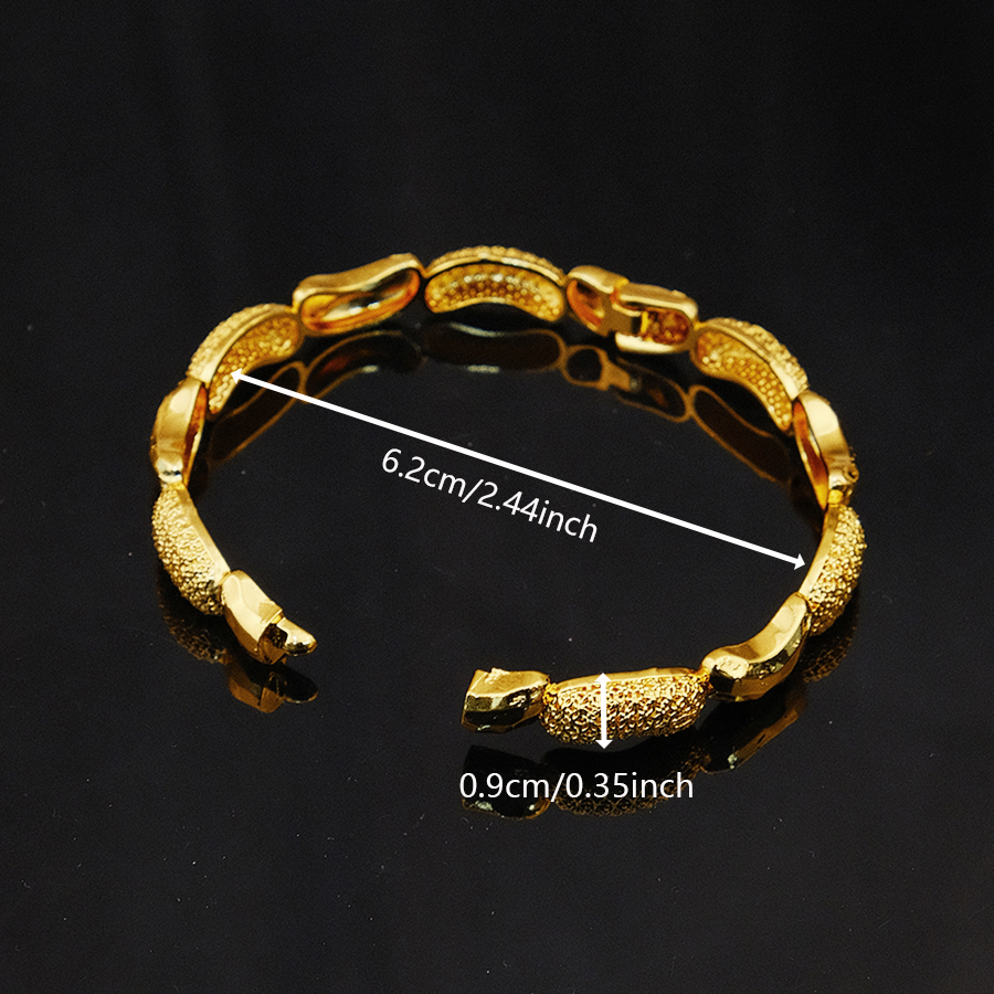 4Pcs 18K gold-plated women's w – Luxury Watch Dubai recenzja i cena