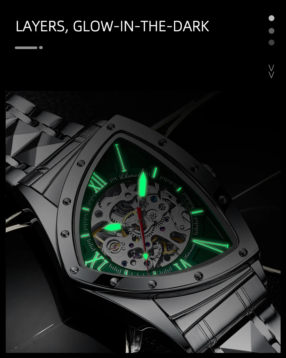 CHENXI Designer Luxury Fashion – Watch Triangle Luxury recenzja i cena
