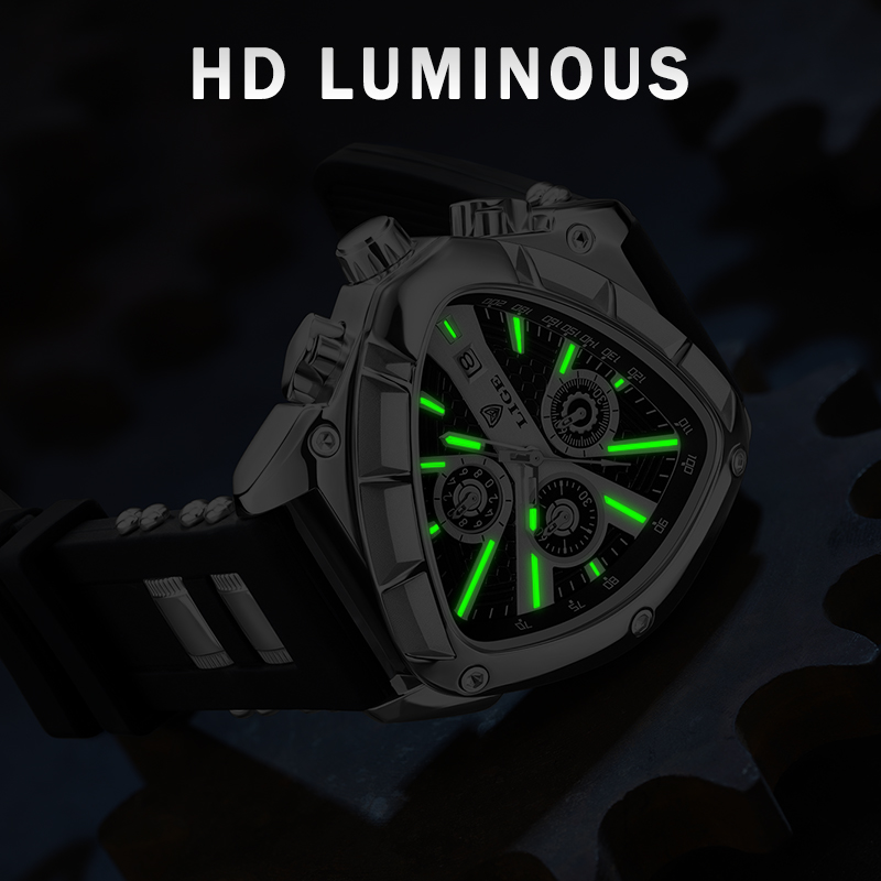 LIGE Fashion Men's Watch Luxur – Watch Triangle Luxury recenzja i cena