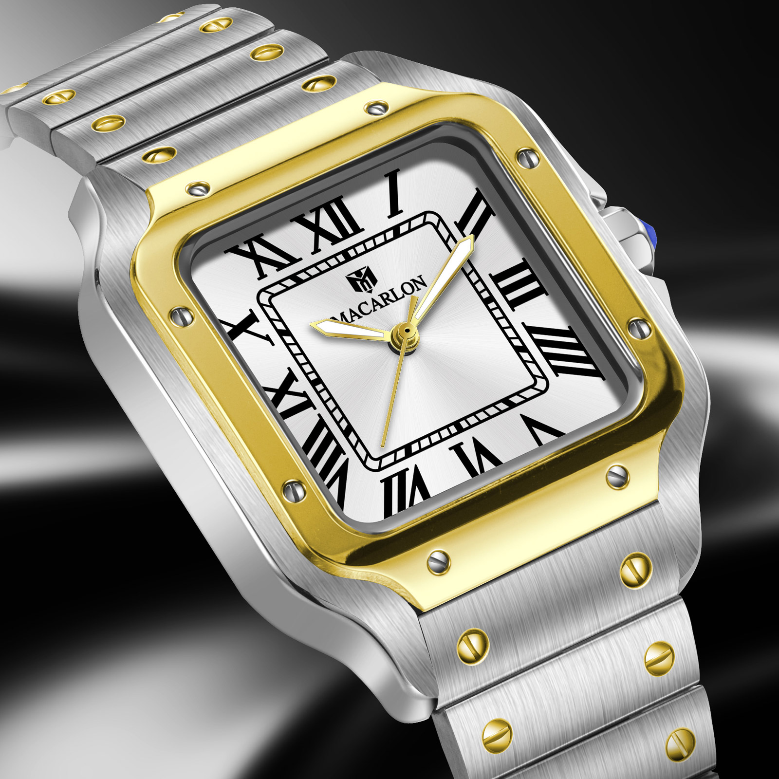 MACARLON Square Men's Automati – Luxury Watch In China recenzja i cena