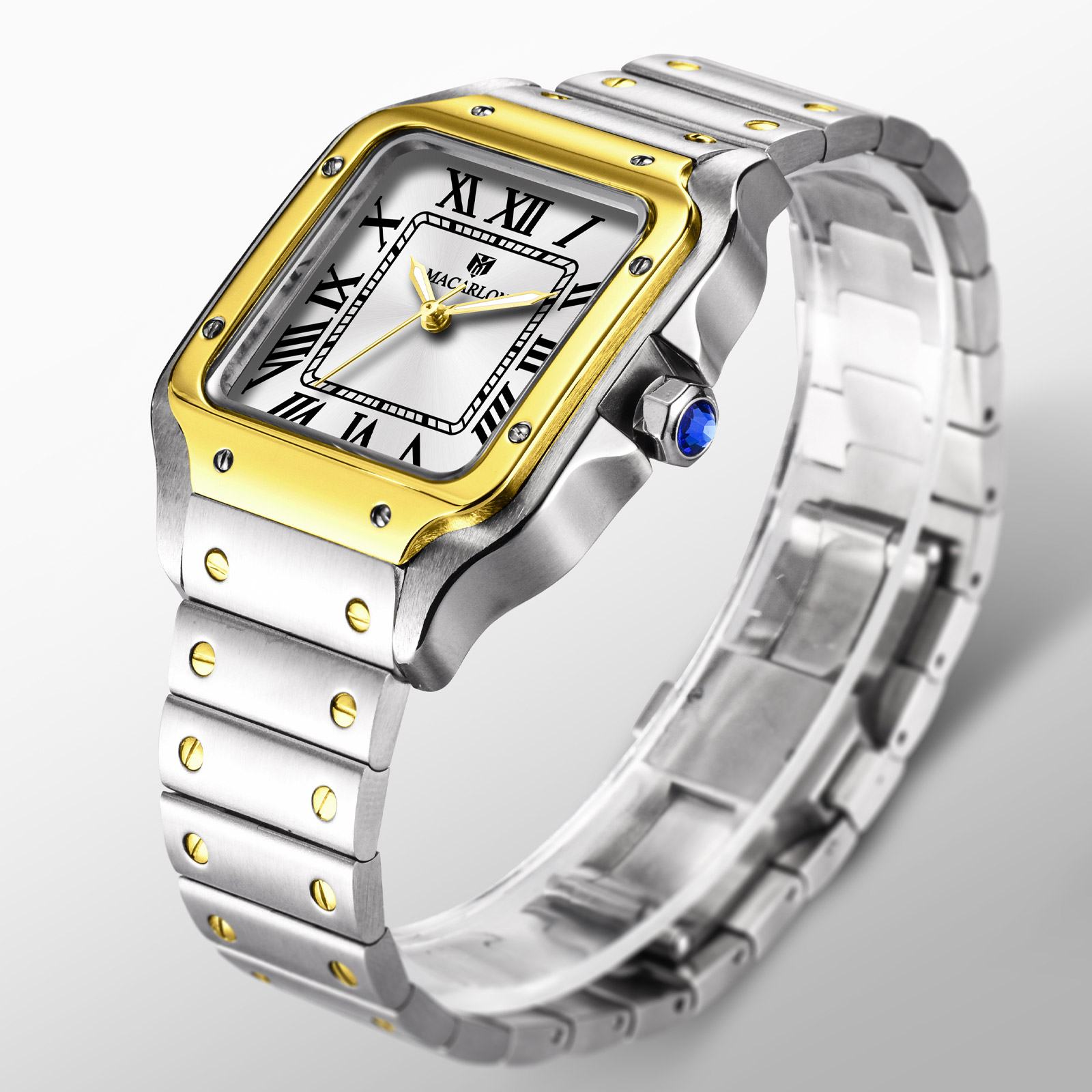 MACARLON Square Men's Automati – Luxury Watch In China recenzja i cena