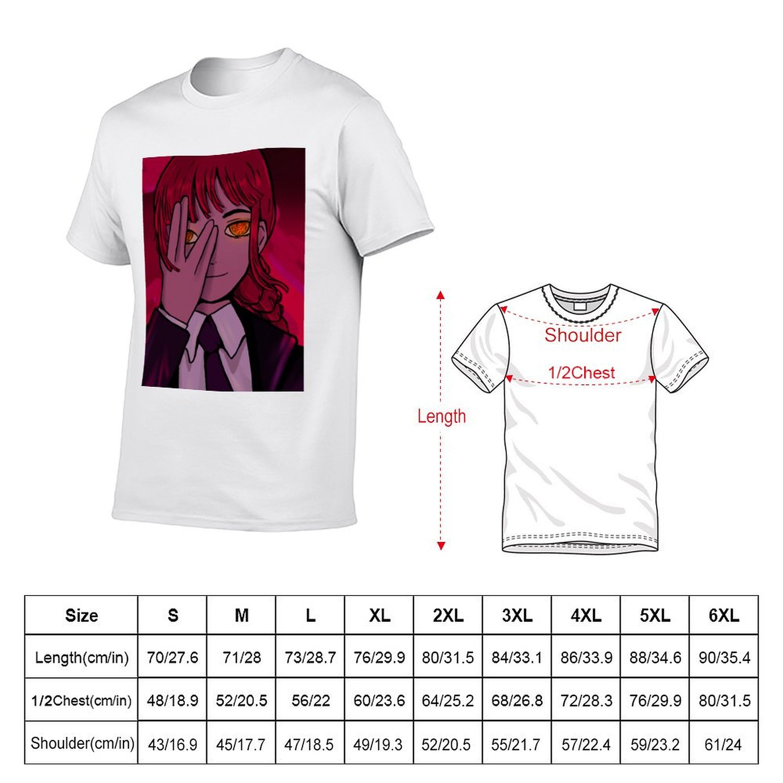 Makima is watching T-Shirt t s – Luxury Watch In China recenzja i cena