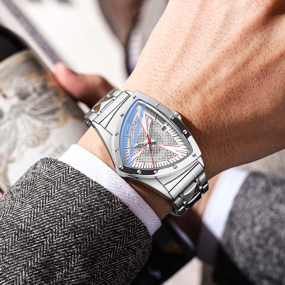 CHENXI Luxury Men's Watch Quar – Watch Triangle Luxury recenzja i cena