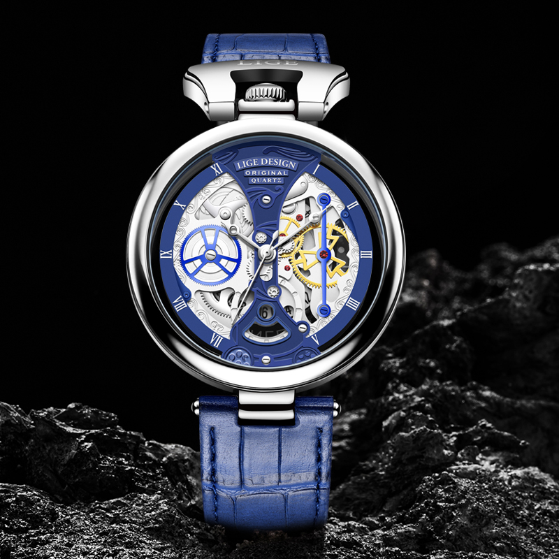 LIGE Men Watch Creative Quartz – Luxury Watch Organizer For Men recenzja i cena