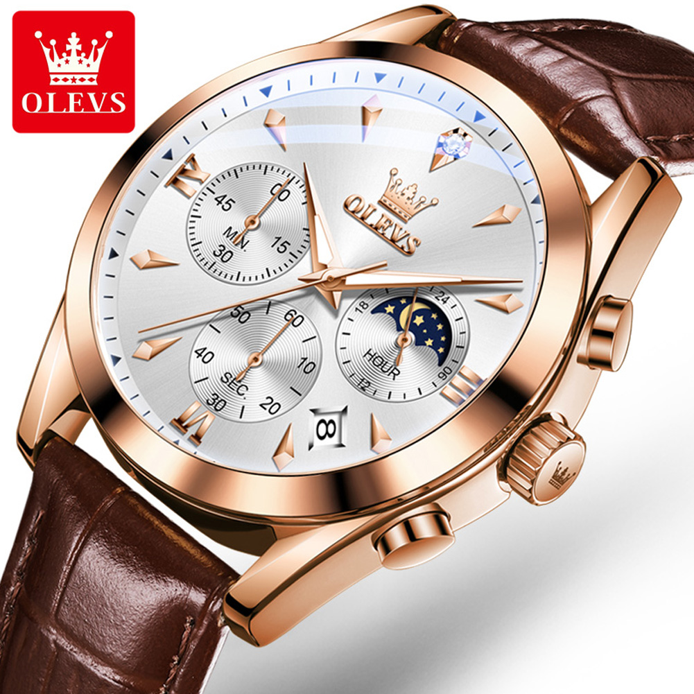 OLEVS Brand New Fashion Quartz – Luxury Watch Low Price recenzja i cena