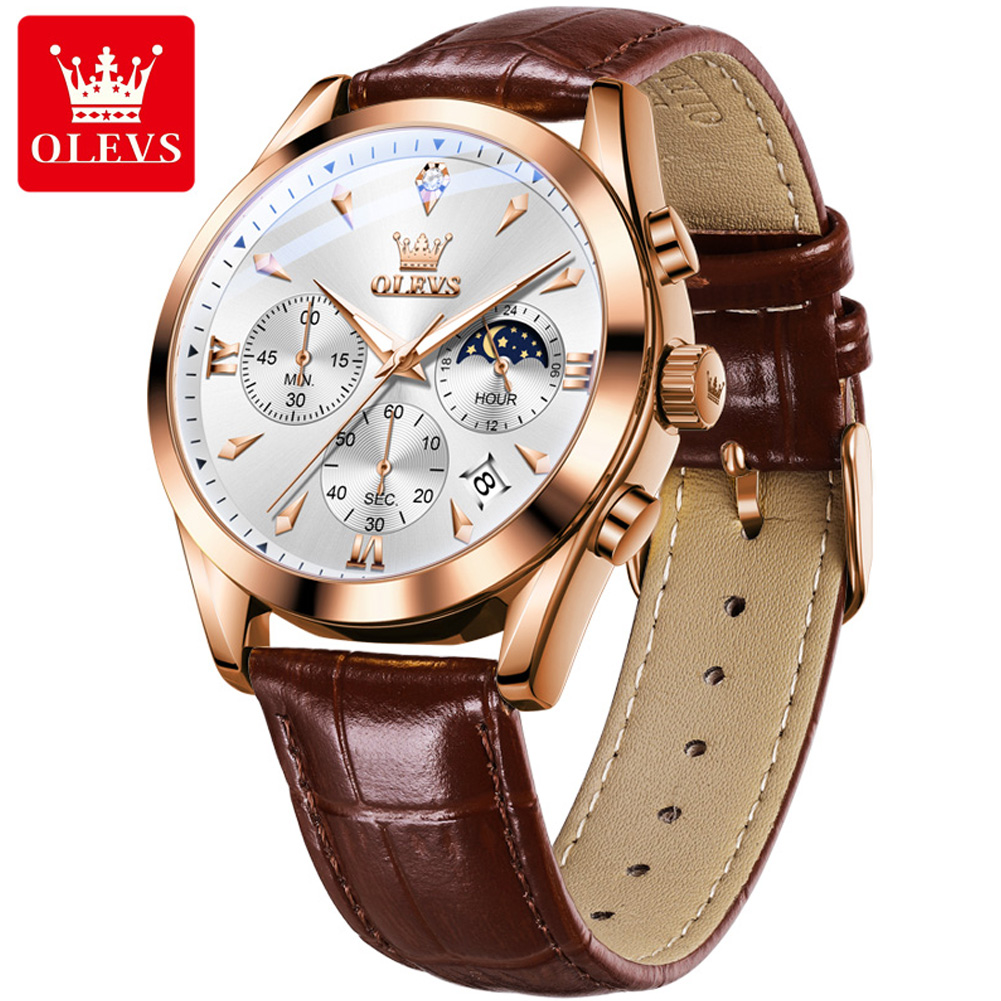 OLEVS Brand New Fashion Quartz – Luxury Watch Low Price recenzja i cena