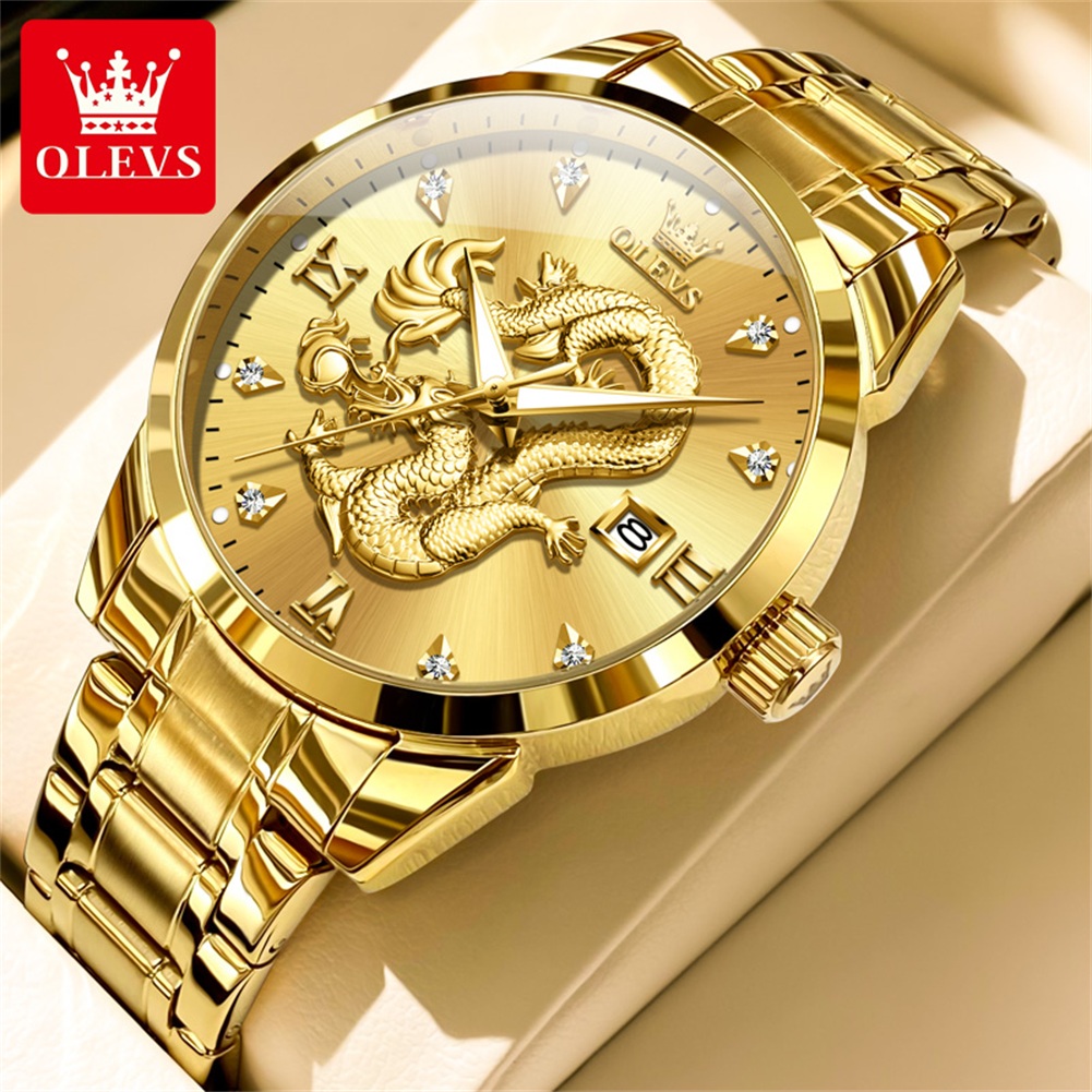 OLEVS Mens Watches Top Brand L – Luxury Watch In China recenzja i cena