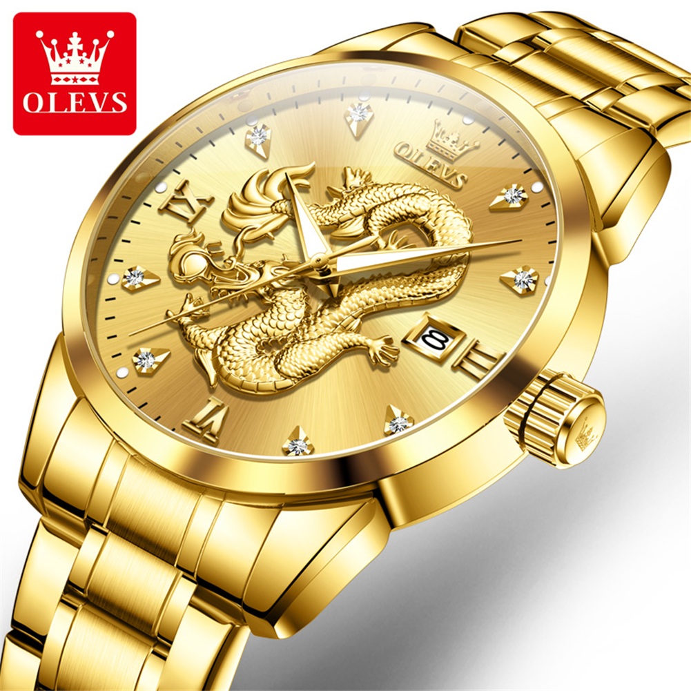 OLEVS Mens Watches Top Brand L – Luxury Watch In China recenzja i cena