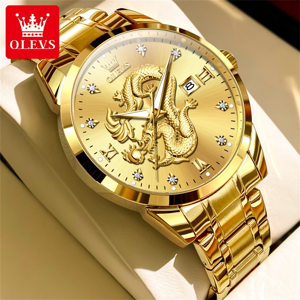 OLEVS Mens Watches Top Brand L – Luxury Watch In China recenzja i cena