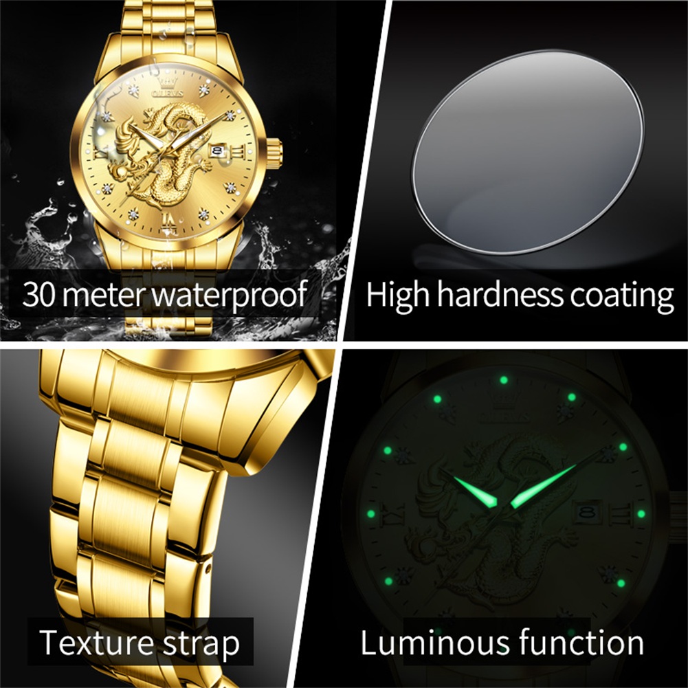 OLEVS Mens Watches Top Brand L – Luxury Watch In China recenzja i cena