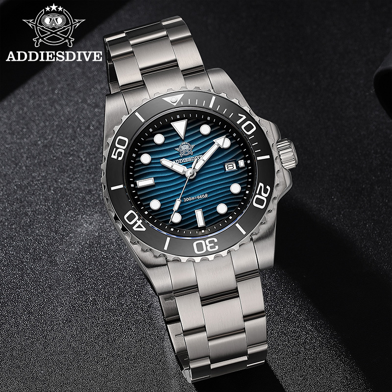 ADDIESDIVE Men's 2115 Quartz W – Luxury Watch Green recenzja i cena