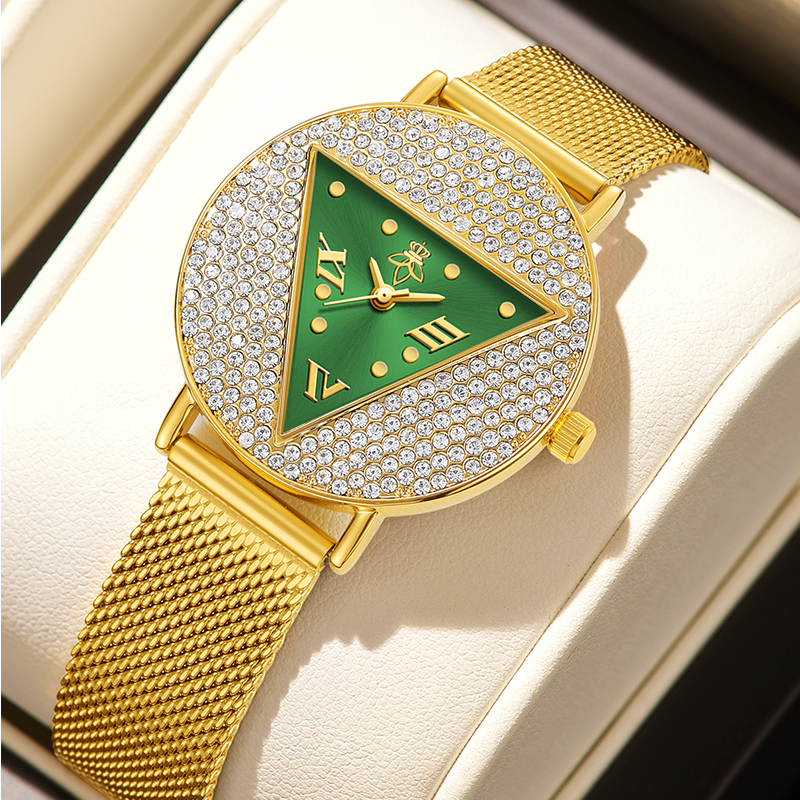 YaLaLuSi Fashion Women's Water – Watch Triangle Luxury recenzja i cena