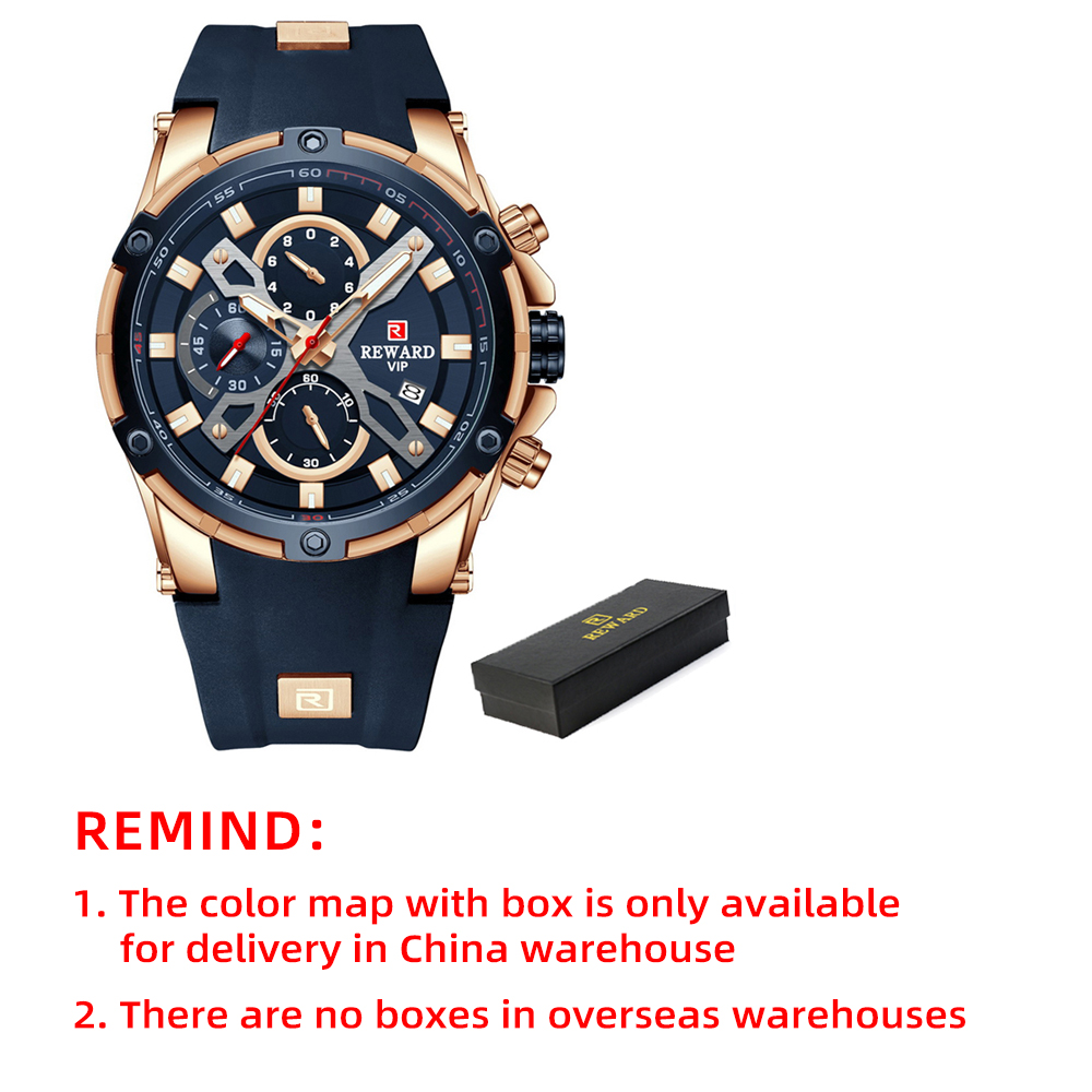 2023 New REWARD Mens Watches B – Luxury Watch Low Price recenzja i cena